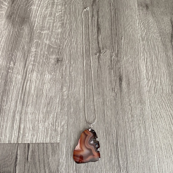 Womens Stone Necklace - Picture 2 of 5